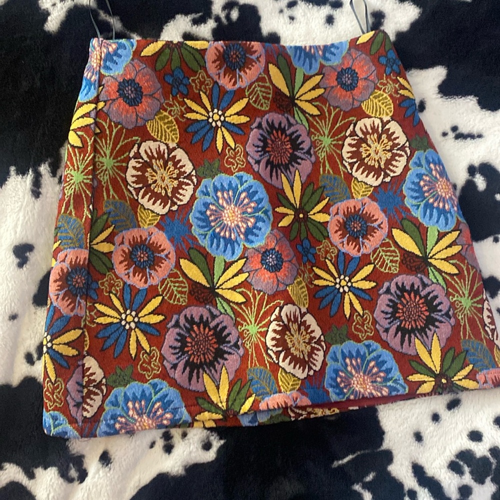 multicolor skirt